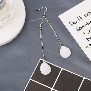 Resin Droplet Drop Earring