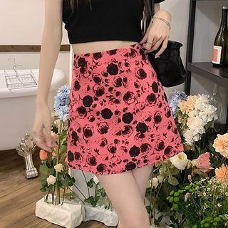 Printed Midi A-line Skirt / Printed Mini Skirt (various Designs)