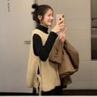 Loose-fit Side-tie Tank Top Vest