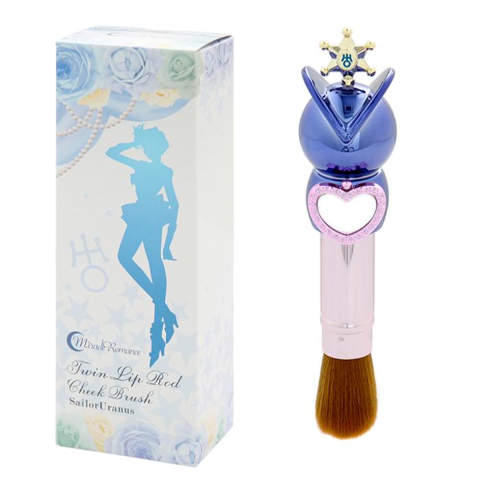 Creer Beaute - Sailor Moon Miracle Romance Twin Lip Rod Cheek Brush Sailor Uranus 1 Pc