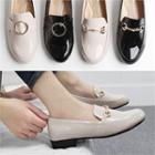 Round-toe Patent Loafers (2 Designs)