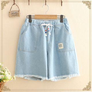 Drawstring Shorts Jeans