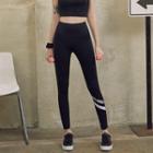 High-waist Logo-printed Leggings