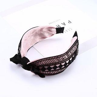 Lace Bow Headband
