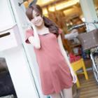 Short-sleeve Panel T-shirt