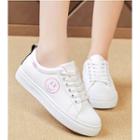Smiley Face Print Sneakers