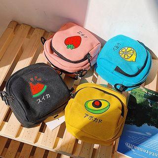Fruit Print Crossbody Bag