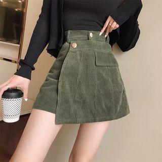 Corduroy Plain Skort