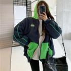 Two Tone Hooded Jacket / Leggings