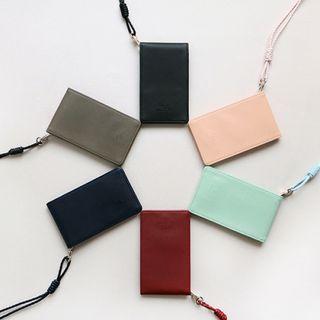 With Alice Series Card Wallet With Strap