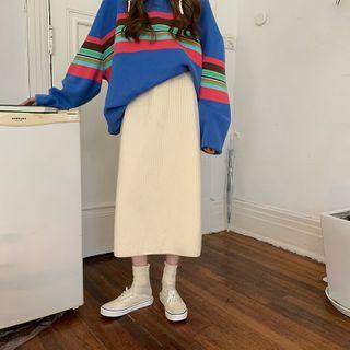 Plain Skinny Skirt