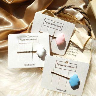Cloud Resin Hair Pin