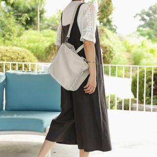 Sequined-trim Tote Bag With Strap