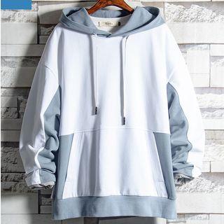 Simple Color Matching Hoodie