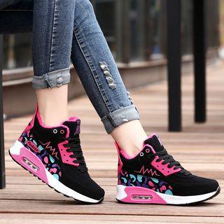 High-top Lace-up Sneakers / Lace-up Sneakers