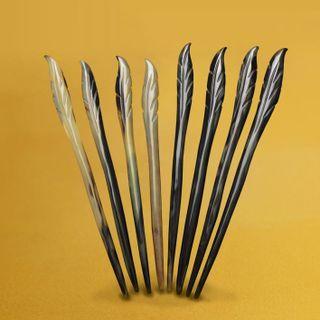 Horn Hair Stick As Shown In Figure - One Size