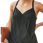 V-neck Ruched Camisole Top
