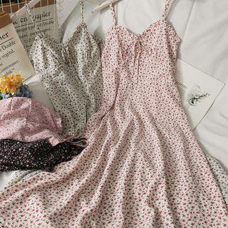 Sleeveless Floral Midi Dress In 8 Colors