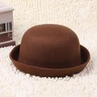Woolen Bowler Hat