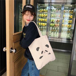 Graphic Print Tote Bag