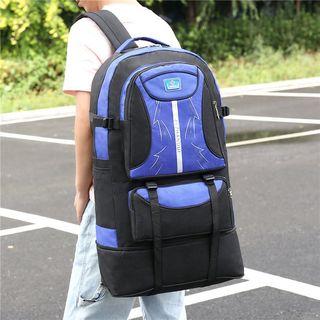 Color Block Camping Backpack