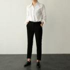 Dip-back Dress Pants