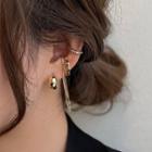 Set Of 3 : Alloy Earring (assorted Designs)