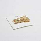 Set Of 8: Twist Hair Clip Set Of 8 - One Size