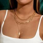 Set Of 4: Layered Chain Necklace