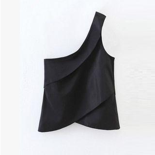 Single Shoulder Sleeveless Top