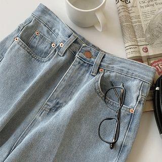 Light Wash Baggy Jeans