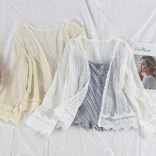 Lace Cutout Light Jacket