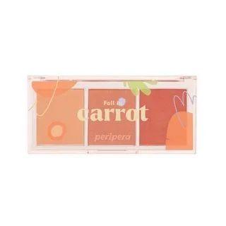 Peripera - All Take Mood Cheek Palette - 2 Colors #02 Fall In Carrot