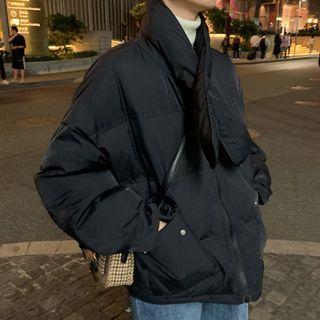 Tie-neck Padded Parka