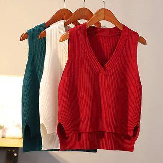 High Low Sweater Vest