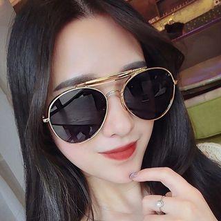 Oversized Aviator Sunglasses
