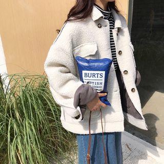 Buttoned Jacket White - One Size