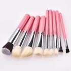 Set Of 9: Makeup Brush Tm-076 - Pink - One Size