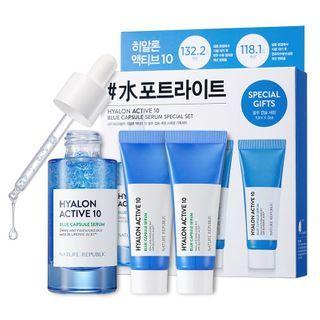 Nature Republic - Hyalon Active 10 Blue Capsule Serum Special Set 3 Pcs