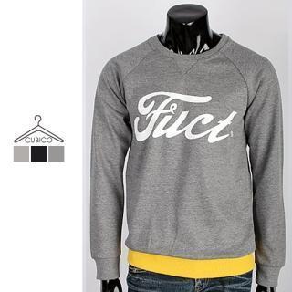 Contrast-trim Lettering Pullover