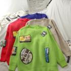 Badge Applique Sweater