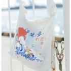 Printed Tote Bag White -