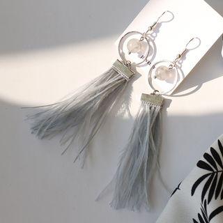 Fringed Earring / Clip-on Earring