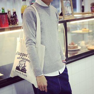 Plain Knit Pullover