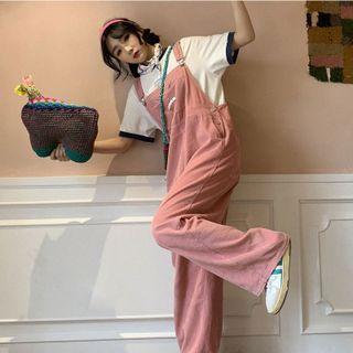 Corduroy Loose Fit Jumper Pants
