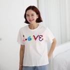 Love Letter Embroidery T-shirt
