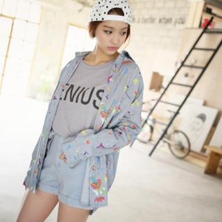 Bird Print Shirt