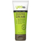 Yes To - Yes To Naturals Mens Shaving Cream 177ml 6oz / 177ml