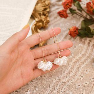 Pearl Drop Earring 1 Pair - Hook Earring - As Shown In Figure - One Size