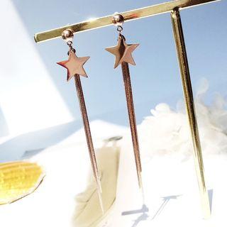 Star Fringed Earring
